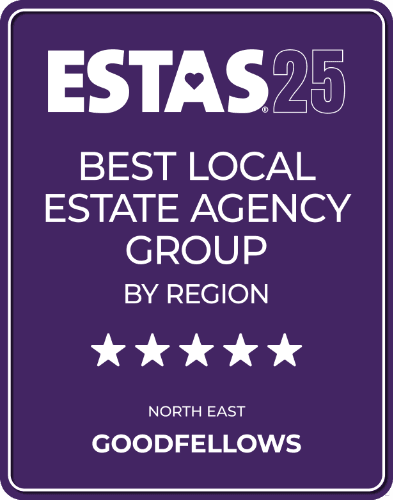 ESTAS 2025 Best Local Estate Agency Group by Region, North East: Goodfellows
