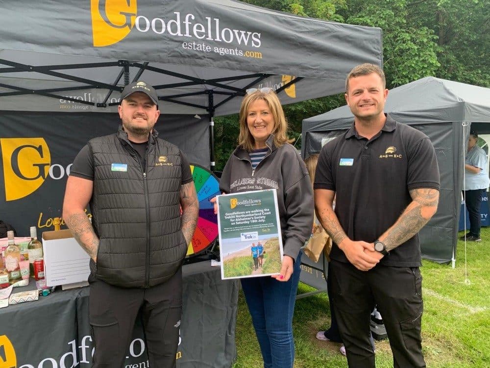 Members of the Goodfellows team at a local community event